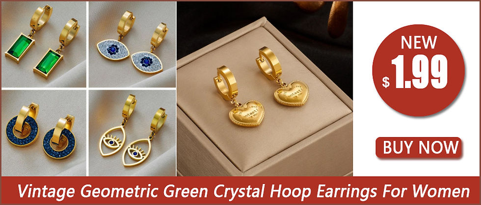 Thumbnail: DIEYURO 316L Stainless Steel Golden Hollow Woven Earrings