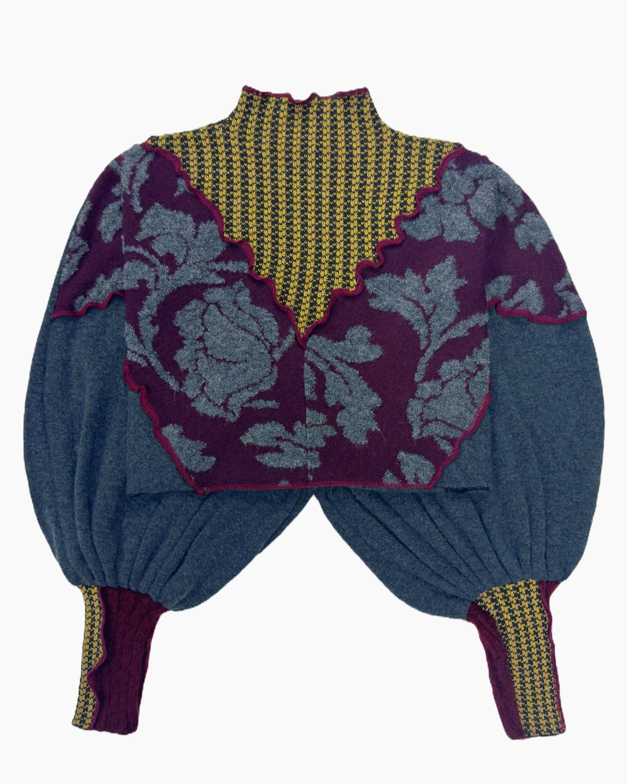 PATCHWORK #15 COPRISPALLE  IN CASHMERE E LANA