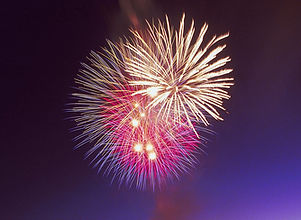 Colorful Fireworks Display