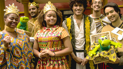 Teatro Carlito Maia recebe "A Princesa Dara e o Sapo que Fala"