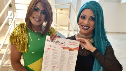Atores intensificam divulgação do espetáculo "Uma História para Elise"
