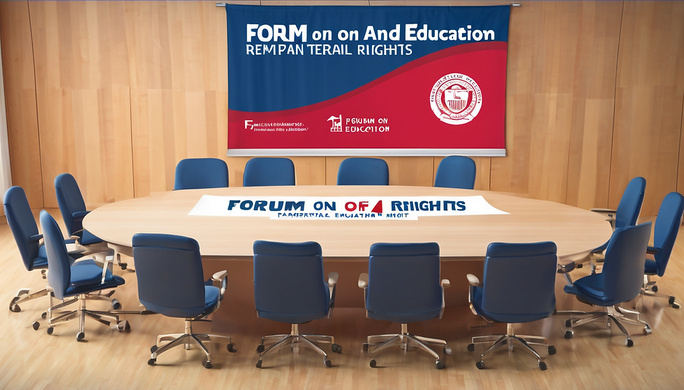 Forum on Education Reform and Parental Rights