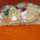 Thumbnail: Birthday Burst cookie cross section with vanilla dough, white chocolate, and colourful candy pieces