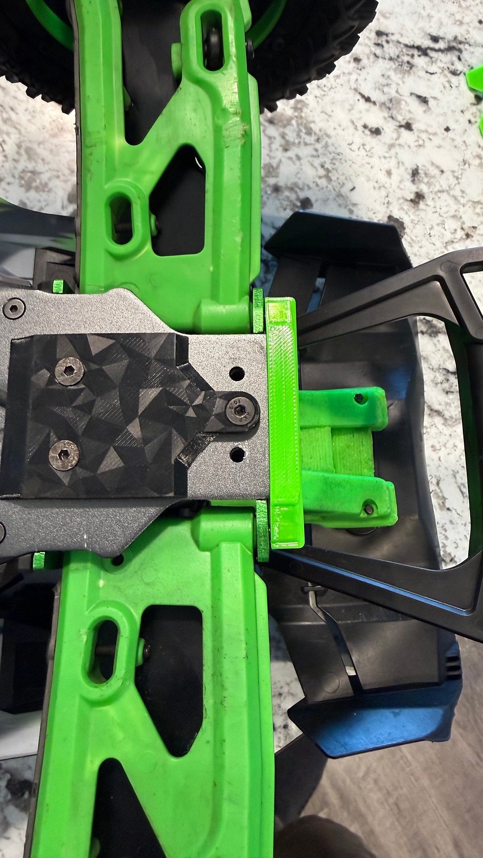 Thumbnail: S Series Minimal Rear Bumper/Pin Retainer Fits M2C Chassis