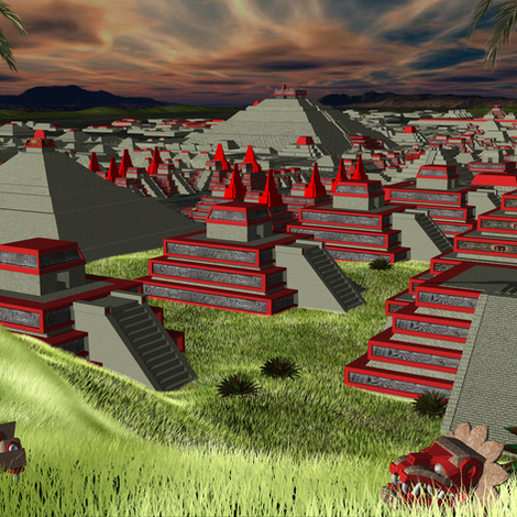 the City of the Gods / Teotihuacan Mexico