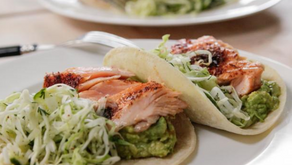 Ina's Salmon Tacos