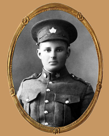 Private Andrew Durnford of Coldwater was killed in action on the first day of the Canadian troops' assault on Vimy Ridge, April 9, 1917.