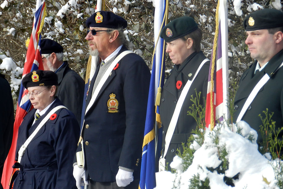 Coldwater Remembrance Day 2017