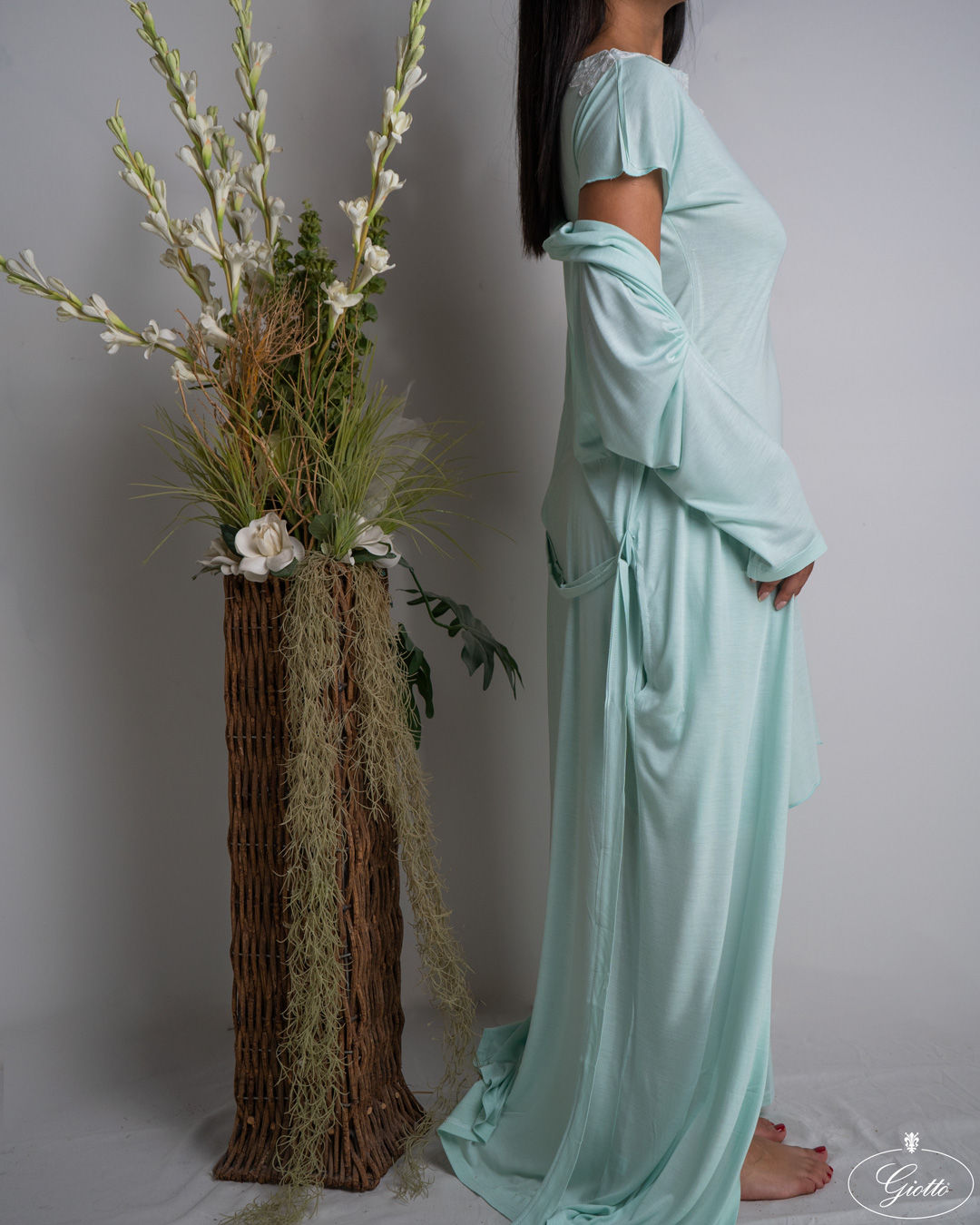 Vestaglia in modal - Kimono lungo