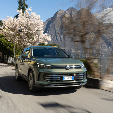 Volkswagen Tiguan foto per la copertina di Quattroruote Aprile 2024