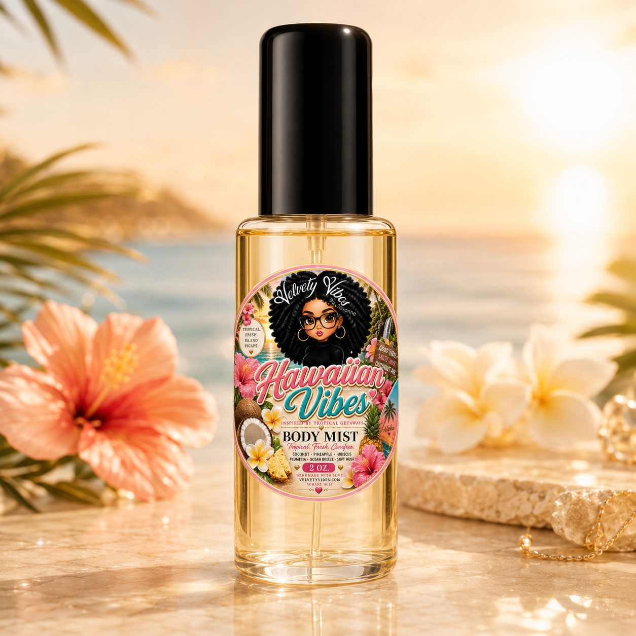 Hawaiian Vibes Body Mist — 2 oz.
