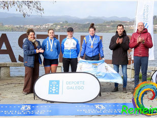 Oro y bronce para el Club Remo Tui en el CTO "XUNTA DE GALICIA LARGADISTANCIA"