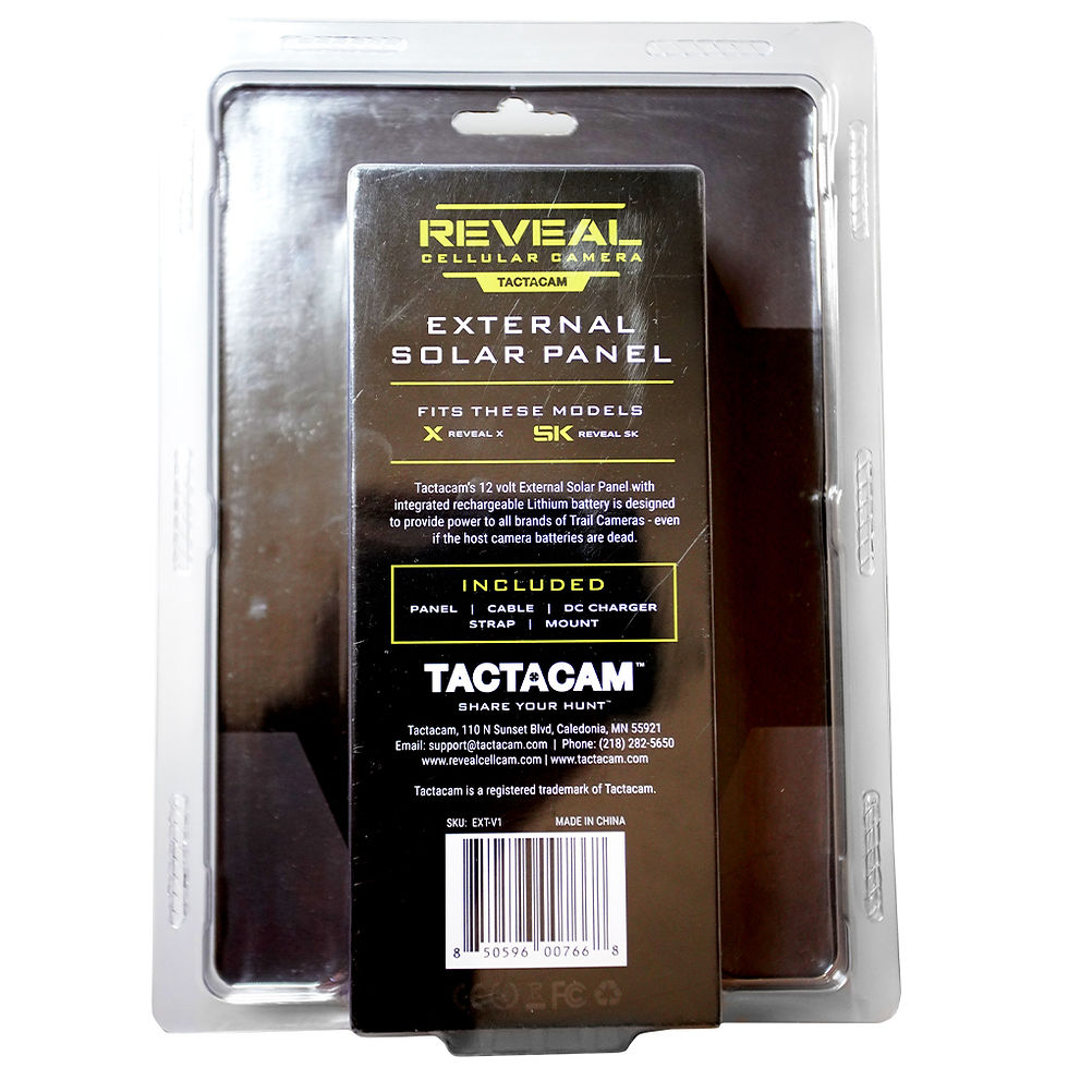 Thumbnail: TACTACAM SOLAR PANEL