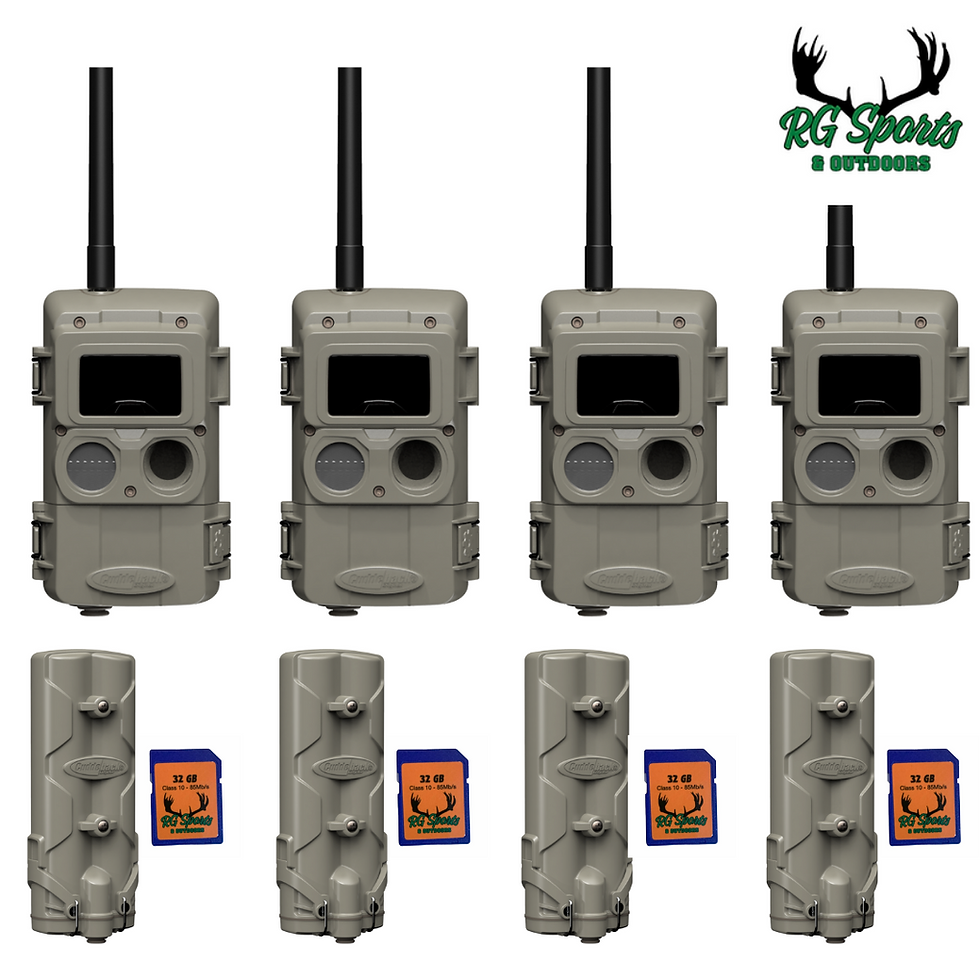 Cuddeback Cuddelink L-Series 4 Camera Value Bundle