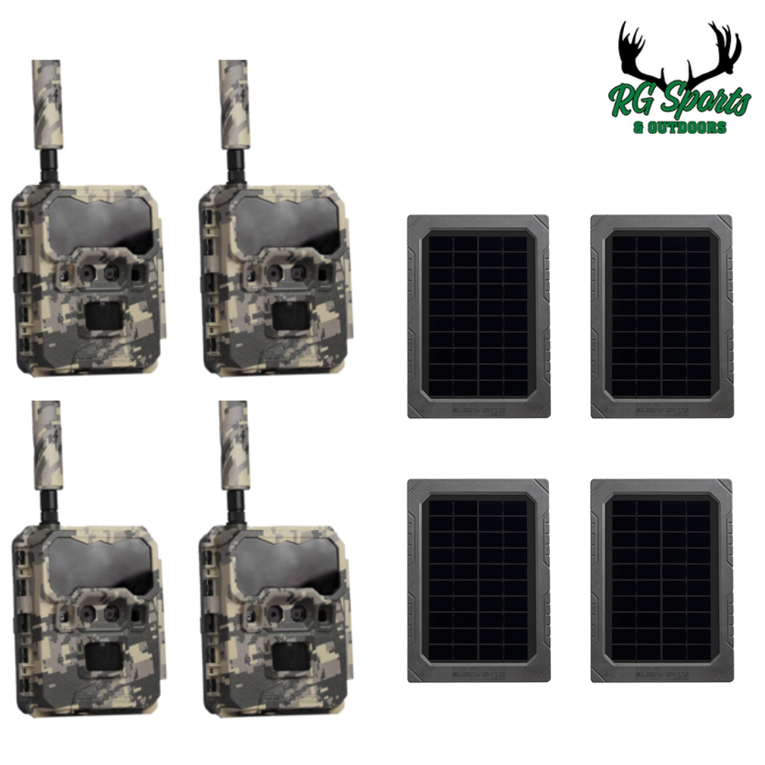 BLACK GATE R4G LITE 4+ CAMERA SOLAR BUNDLE