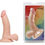 Miniatura: Pênis sem Vibro Realístico com Ventosa, Possui Escroto, Veias e Glande