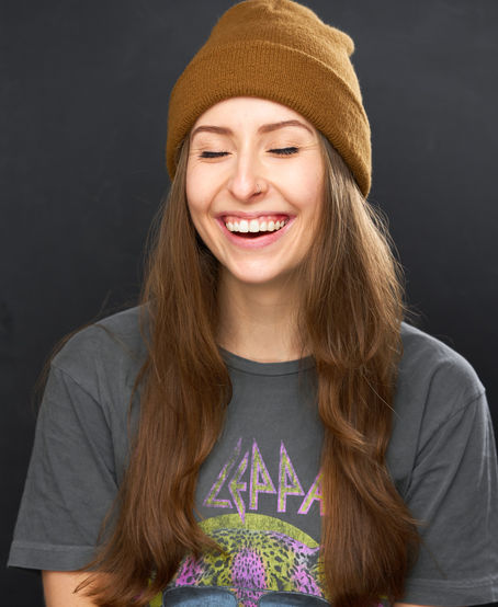 Kristin Weiss Laughing Headshot