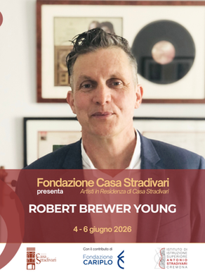 Robert Brewer Young Artista in Residenza di Casa Stradivari