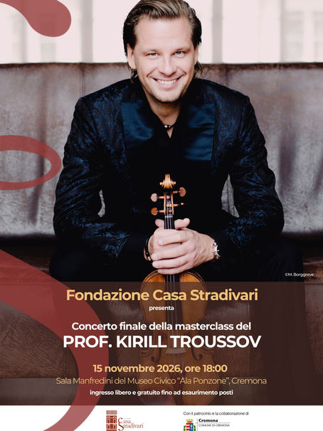 Concerto finale della masterclass del Prof. Kirill Troussov