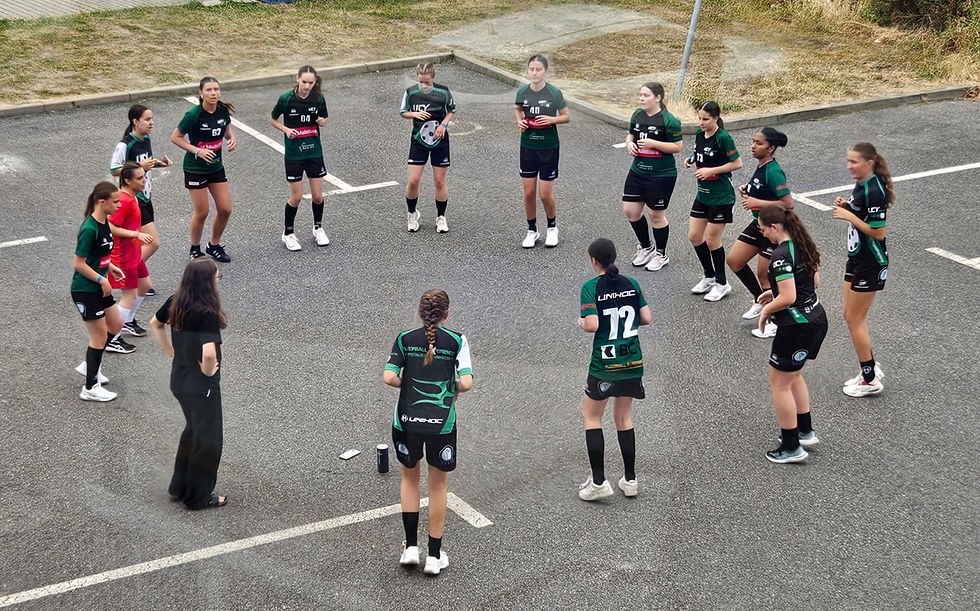 Les G18 s’apprêtent à entamer le match de 1/4 de finales. 🔥🔥🔥