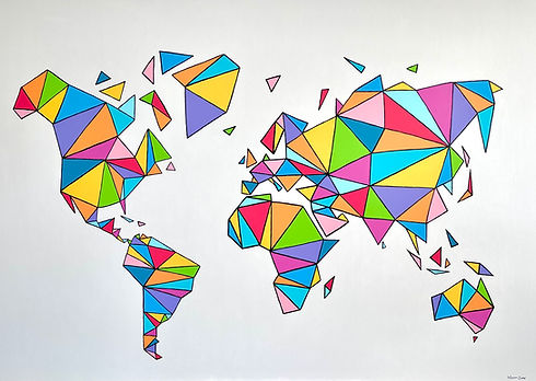 Abstract World Map