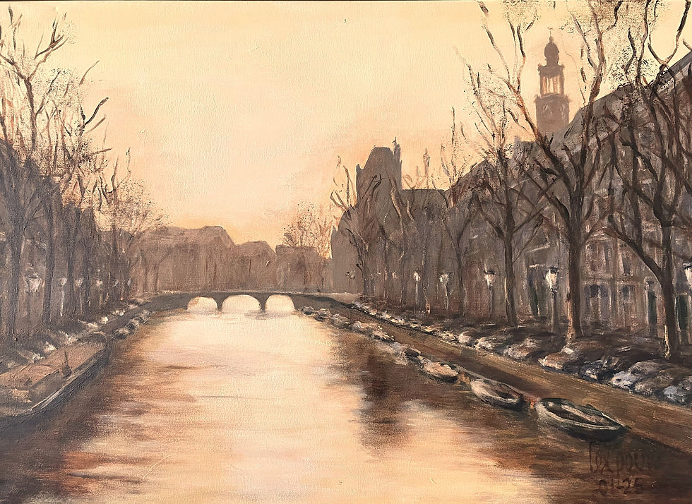 Amsterdam Keizersgracht en Westertoren