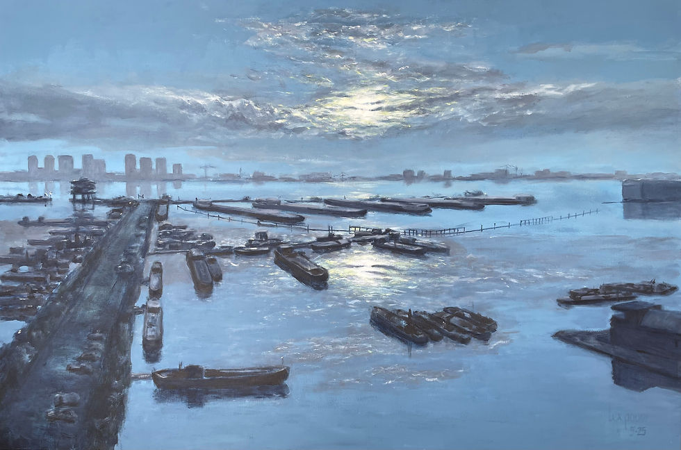 Stilte - Amsterdam IJ