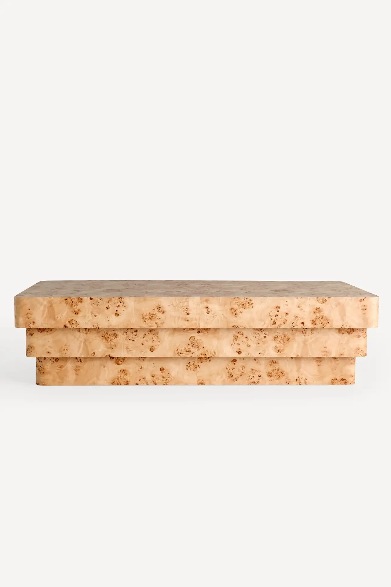 Leonne Burl Wood Coffee Table