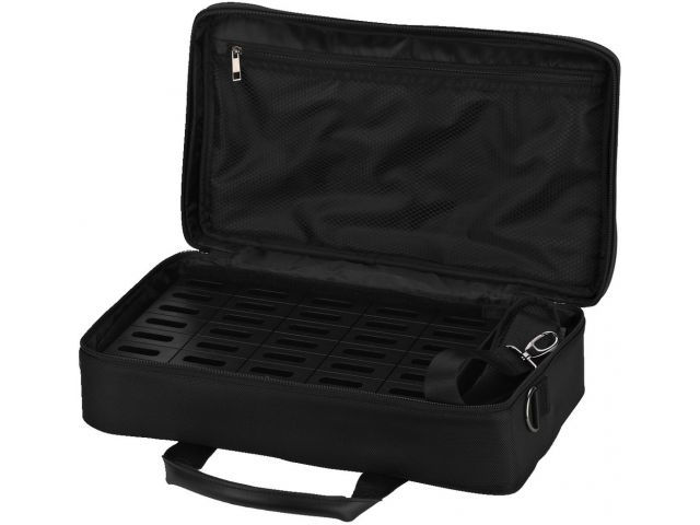 Táska beépített akkumulátortöltővel