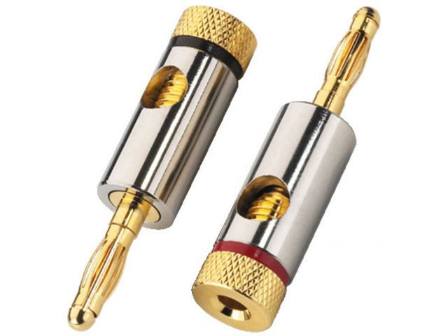 Banándugó pár hangsugárzókhoz