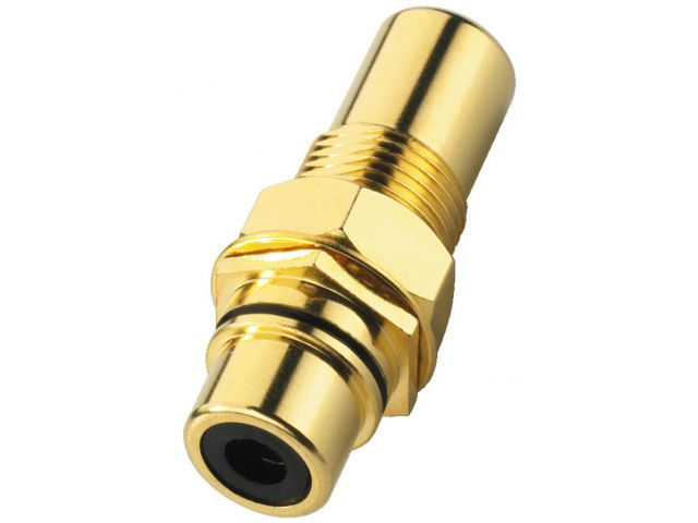 Beépíthető RCA átvezető aljzatok