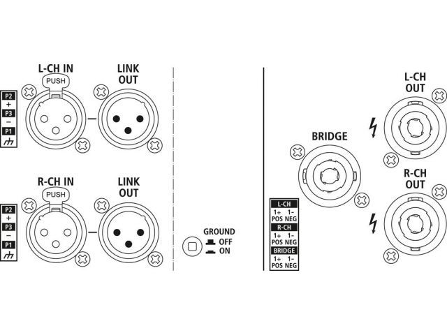 Indexkép: Stereo PA amplifier, 2,700 W