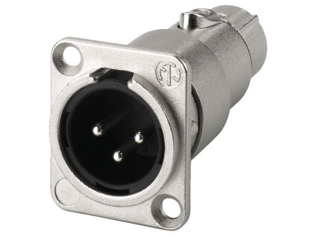 NEUTRIK XLR beépíthető csatlakozó, 3-pólusú