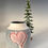 Thumbnail: Small Heart Rimmed Vase