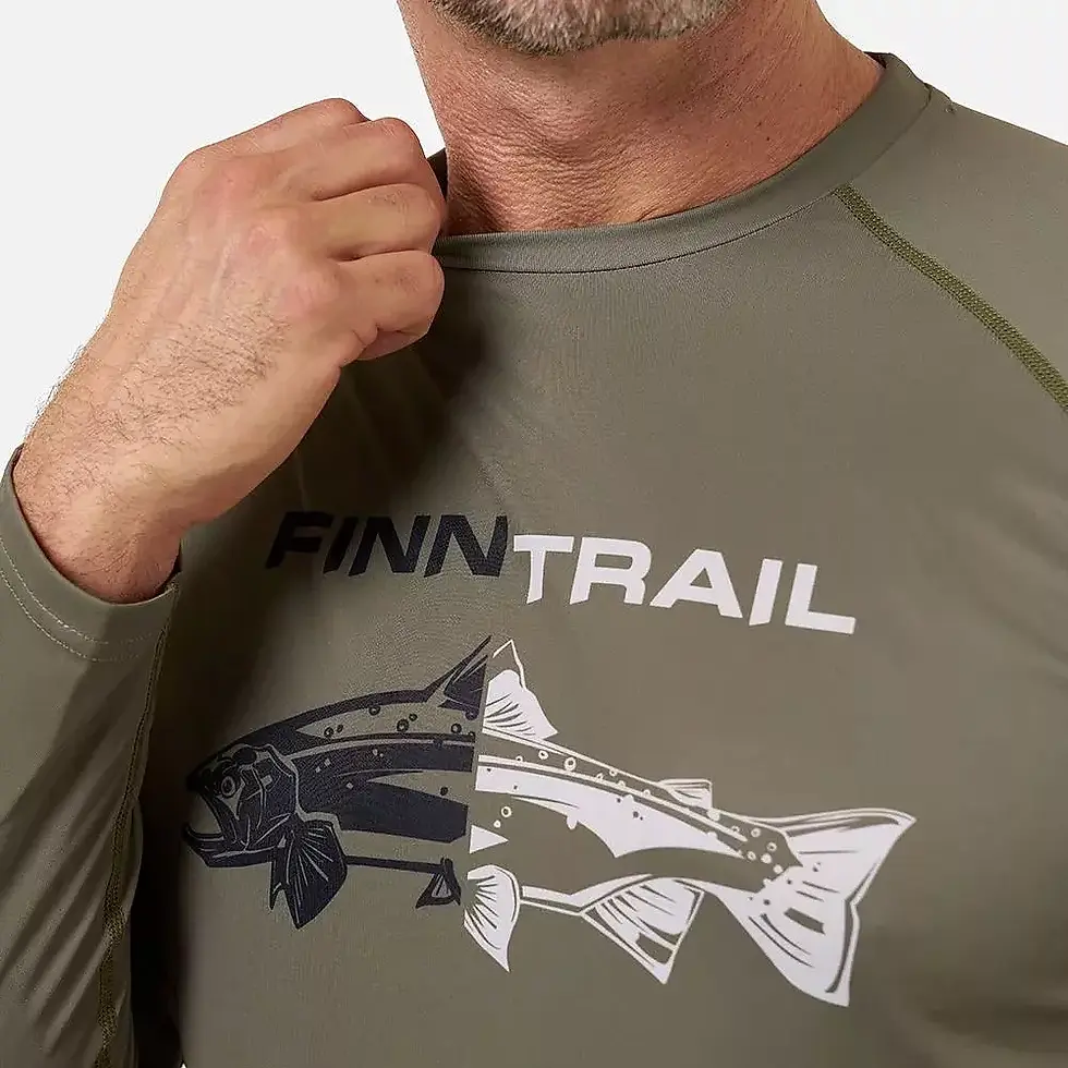 Прев'ю: Лонгслів літній Finntrail 6611 Wave Fish