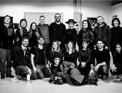 Big Teeth crew with Southpaw agency and ghd clients