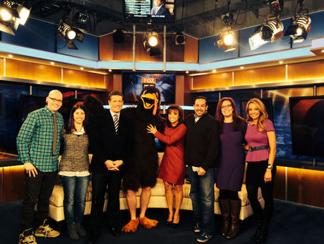 Big Teeth team at Fox Chicago 