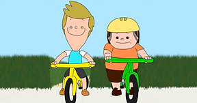 Rime and Reesin - Biking