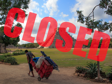 Locals close Chichen Itza in peaceful protest
