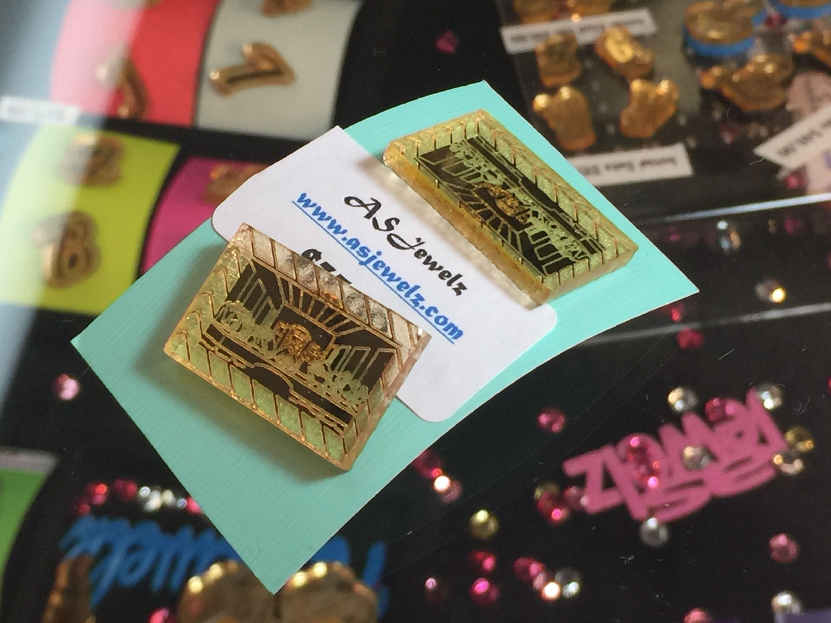 Last Supper Stud Earrings