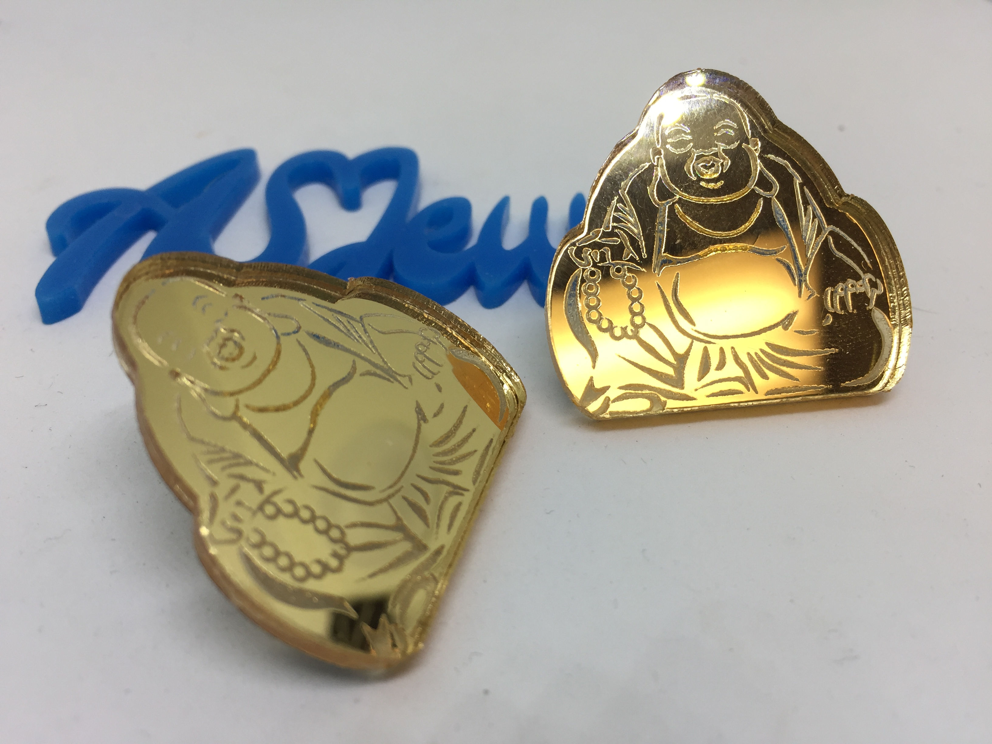 Buddha Stud L Earrings