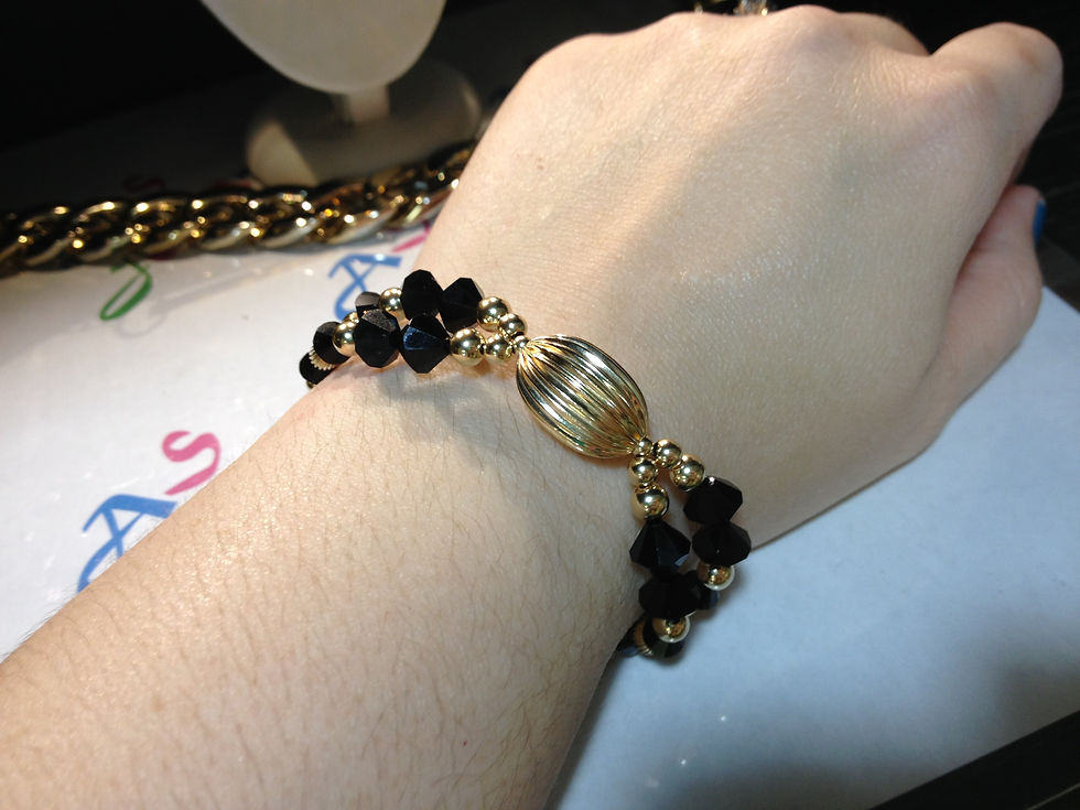 Thumbnail: Double Corr Oval Bracelet - DBL001