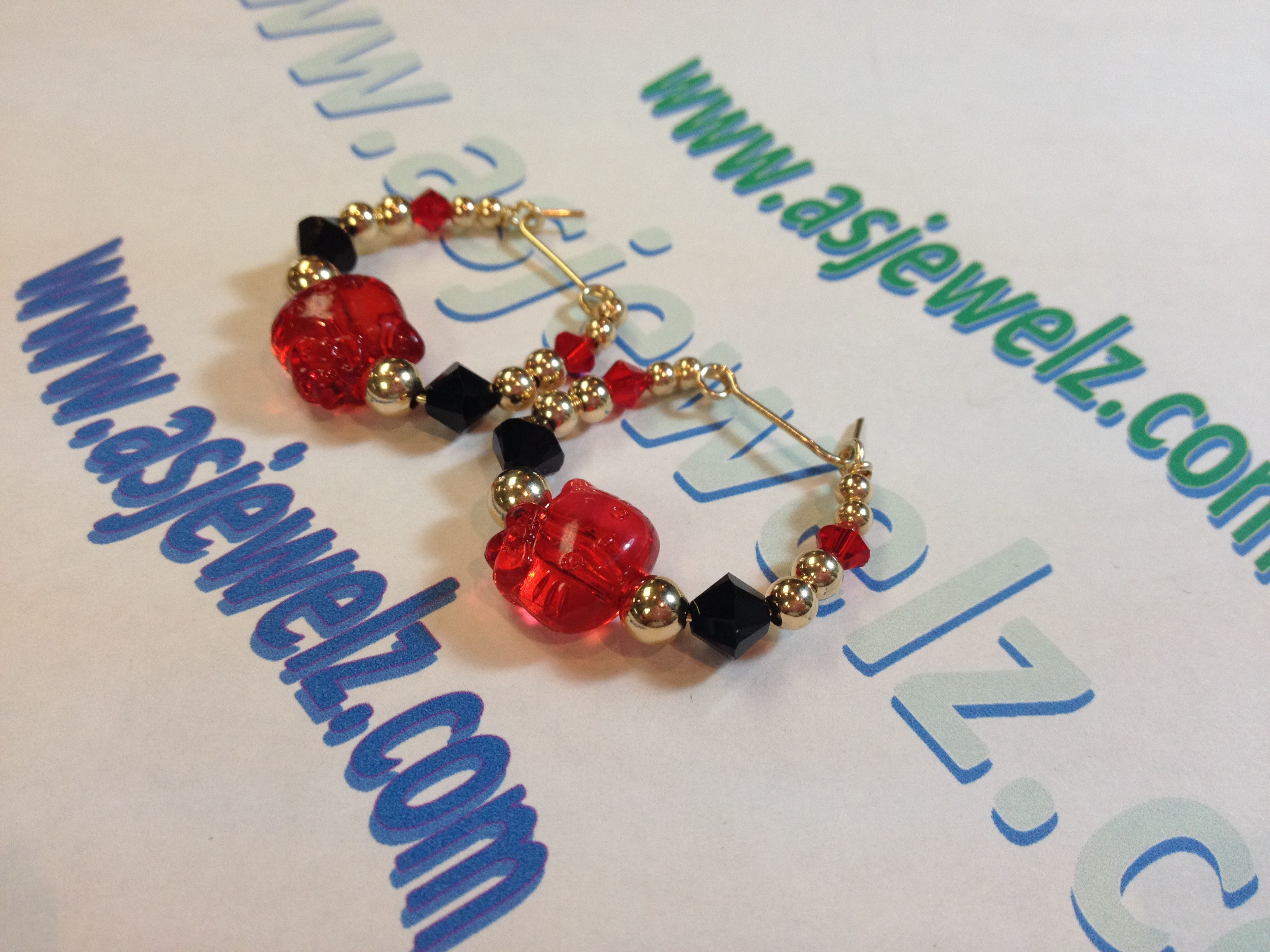 Hello Kitty Mix Earrings R&B