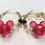 Thumbnail: Mickey Mouse Mix Earrings RD/BK