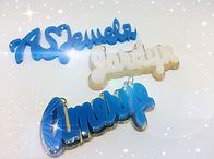 name plate double stacked