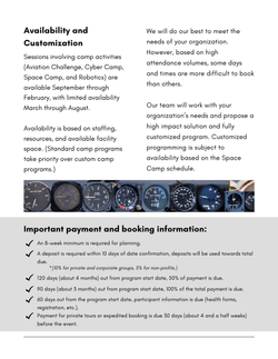 Availability and Customization