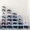 Thumbnail: Stackable Side Drop Hard Shoe Box - Translucent