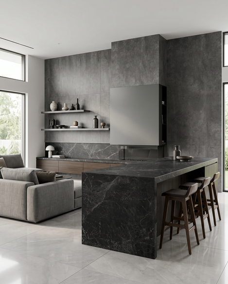 EstrellaSA Sintered Stone South Africa Johannesburg Durban Ballito Cape Town George Large Format Tiles quartz and porcelain marble surfaces