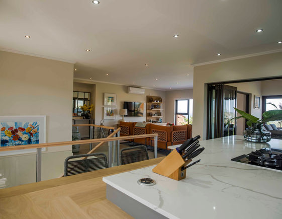 Calacatta Gold Quartz Kitchen Countertop