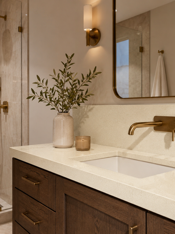 SIGMAquartz Cream quartz countertops flooring vanities or staircases south africa